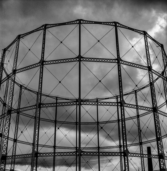 Gas Towers, Blackburn 1981