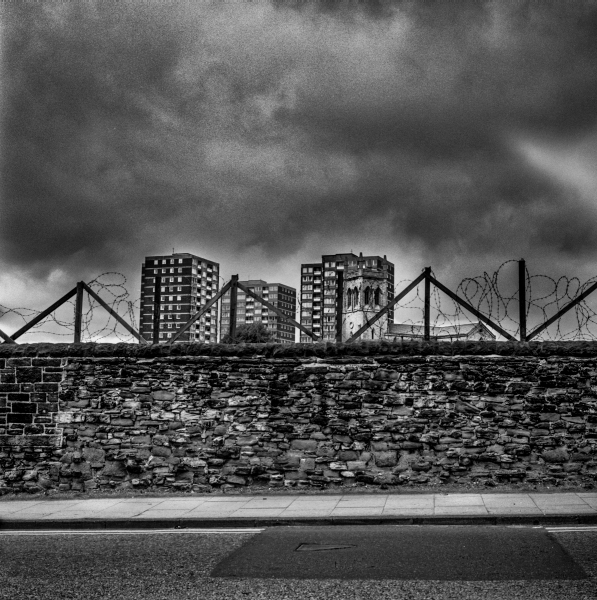 View from Salford Road - Blackburn - A Town and its People by Christopher John Ball