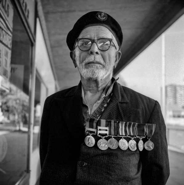 Remembrance Day, Old Soldier - Blackburn - A Town and its People by Christopher John Ball