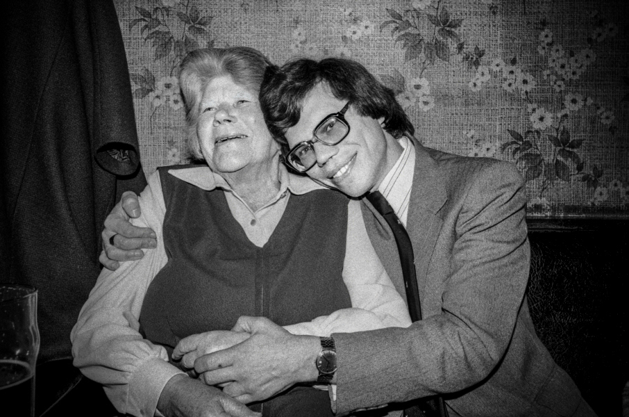 Mother and Son in Pub on Johnston Street - Blackburn - A Town and its People by Christopher John Ball