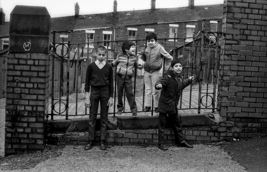 Children playing, Brookhouse Area - Blackburn - A Town and its People by Christopher John Ball