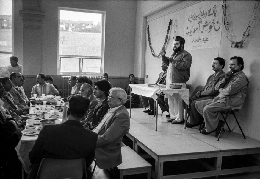 Asian Political Meeting - Blackburn - A Town and its People by Christopher John Ball