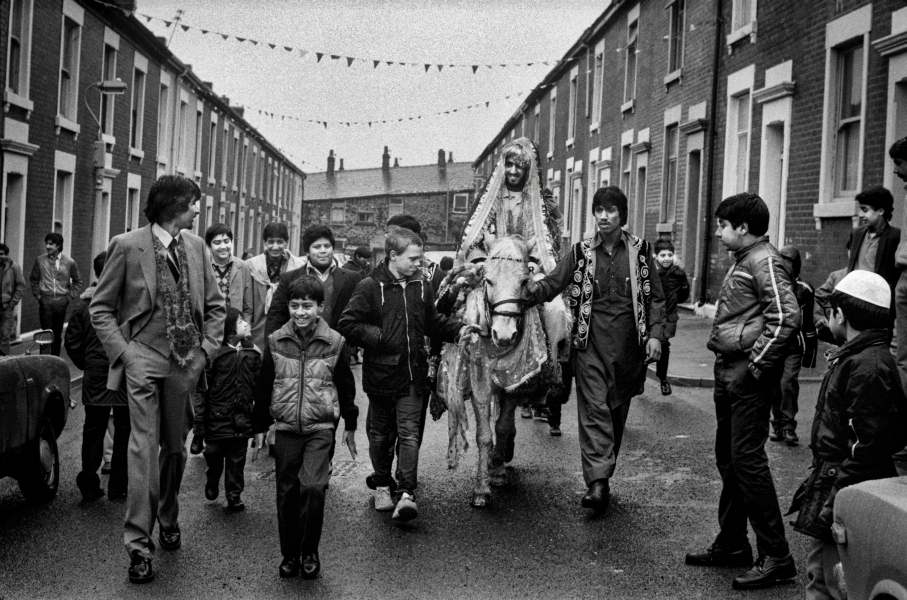 Asian Wedding Celebrations, Brookhouse Area  - Blackburn - A Town and its People by Christopher John Ball