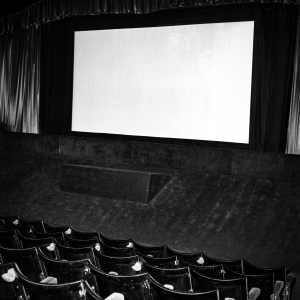 Inside Former Classic Cinema, Blackburn - showing auditorium