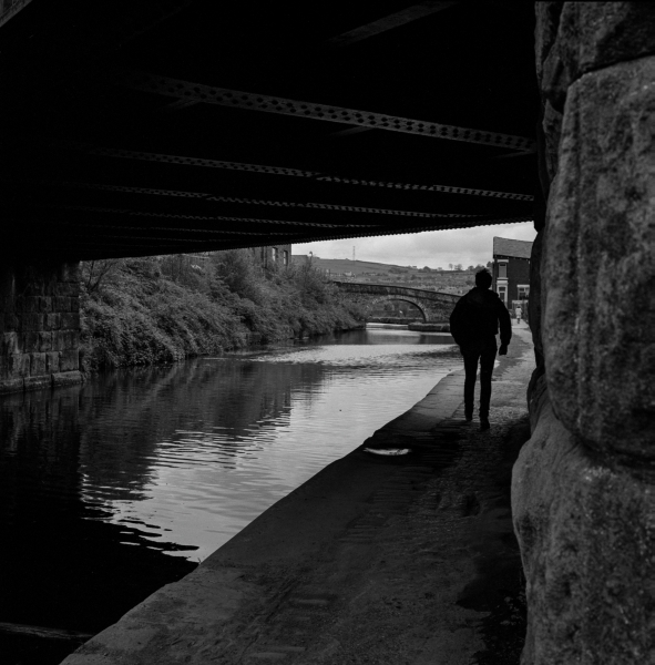 Canal Towpath, Mill Hill - Blackburn a Town and its People Photographic Study