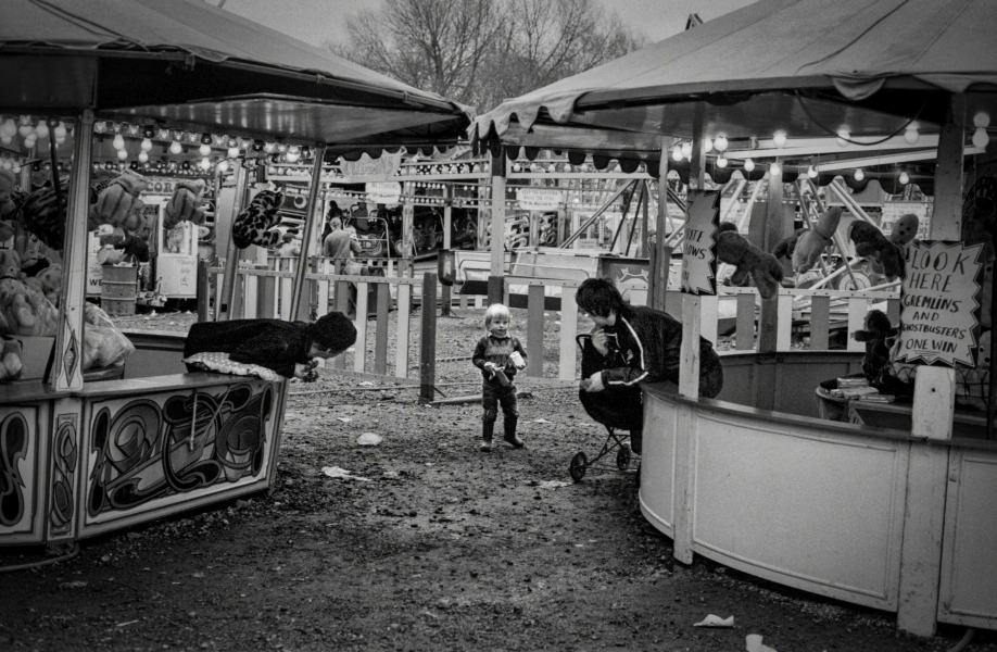 Stall Holders At The Easter Fair - Blackburn a Town and its People Photographic Study