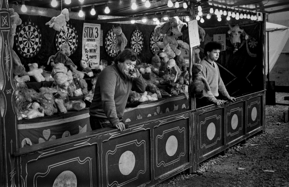 Blackburn Easter Fair Stall Holders - Blackburn a Town and its People Photographic Study