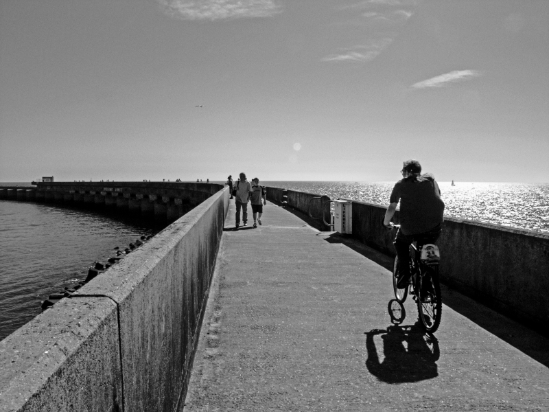 Coastal Pathway, Brighton 2005 From British Coastal Resorts - Photographic Essay by Christopher John Ball