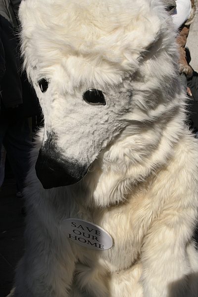 'London - A City and its People' - Climate Change Demo Trafalgar Square 6th November 2006 - A photographic study by Christopher John Ball - Photographer and Writer