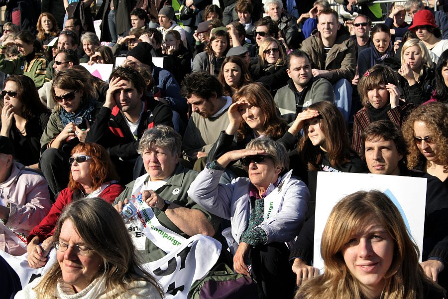 'London - A City and its People' - Climate Change Demo Trafalgar Square 6th November 2006 - A photographic study by Christopher John Ball - Photographer and Writer