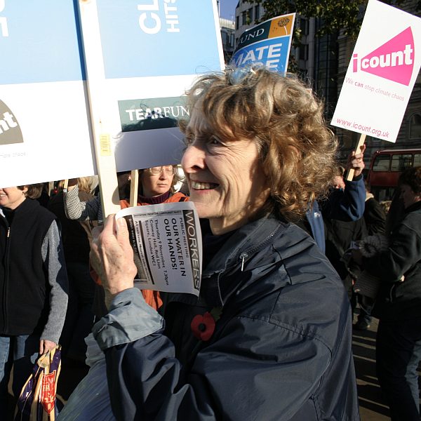 'London - A City and its People' - Climate Change Demo Trafalgar Square 6th November 2006 - A photographic study by Christopher John Ball - Photographer and Writer