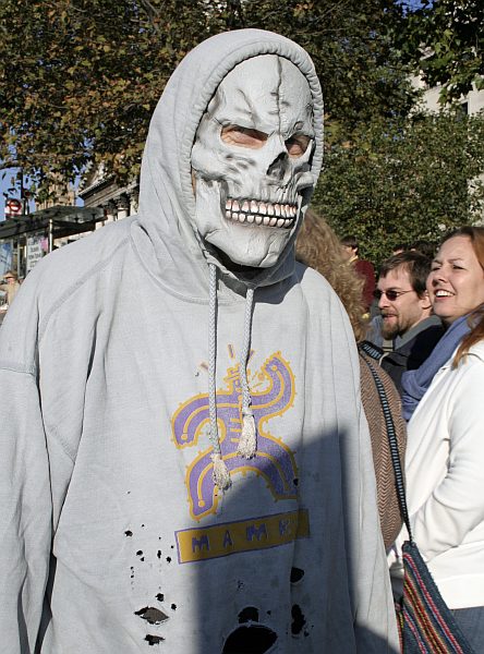 'London - A City and its People' - Climate Change Demo Trafalgar Square 6th November 2006 - A photographic study by Christopher John Ball - Photographer and Writer