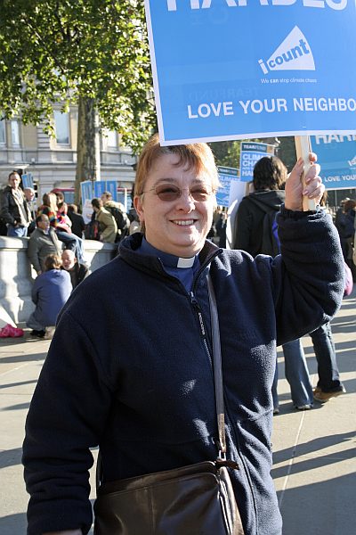 'London - A City and its People' - Climate Change Demo Trafalgar Square 6th November 2006 - A photographic study by Christopher John Ball - Photographer and Writer