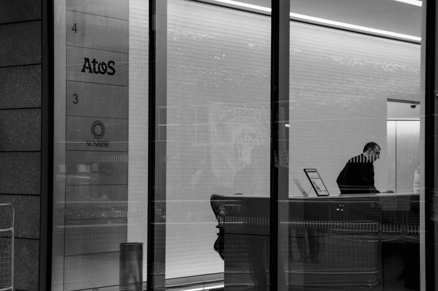 Demonstration by disabled people and carers outside ATOS offices, London 19th February 2014