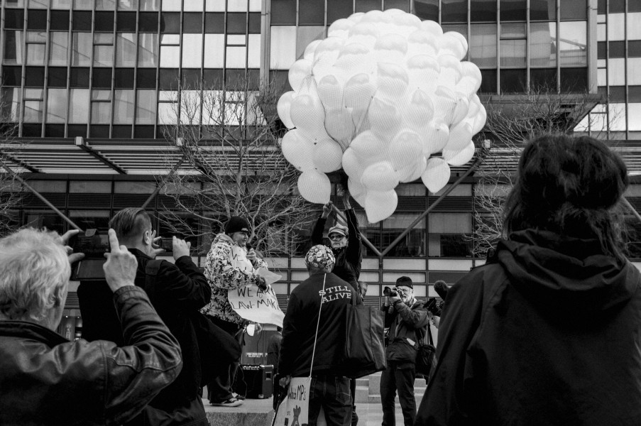 Part Two of Demonstration by disabled people and carers outside ATOS offices, London 19th February 2014