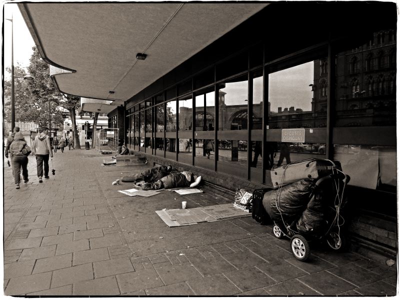 Rough Sleepers from Discarded: Photographic Essay by Christopher John Ball - Photographer & Writer