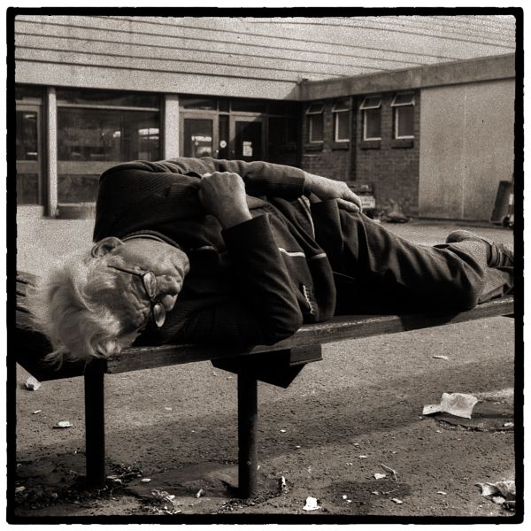 Rough Sleeper from Discarded a Photographic Essay by Christopher John Ball Photographer and Writer