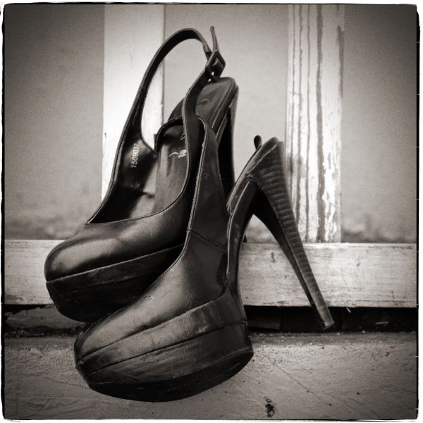 Women's Shoes from Discarded a Photographic Essay by Christopher John Ball Photographer and Writer