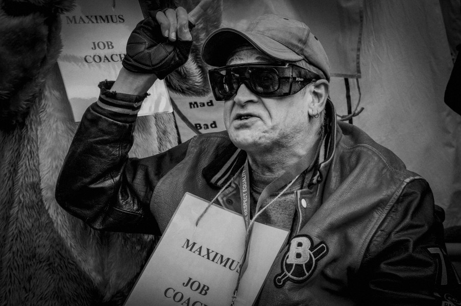 Boycott Workfare, DPAC and Mental Health Resistance Network - 4 March 2016 City Road Surgery, London - Photographs by Christopher John Ball