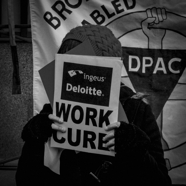 Boycott Workfare, DPAC and Mental Health Resistance Network - 4 March 2016 City Road Surgery, London - Photographs by Christopher John Ball