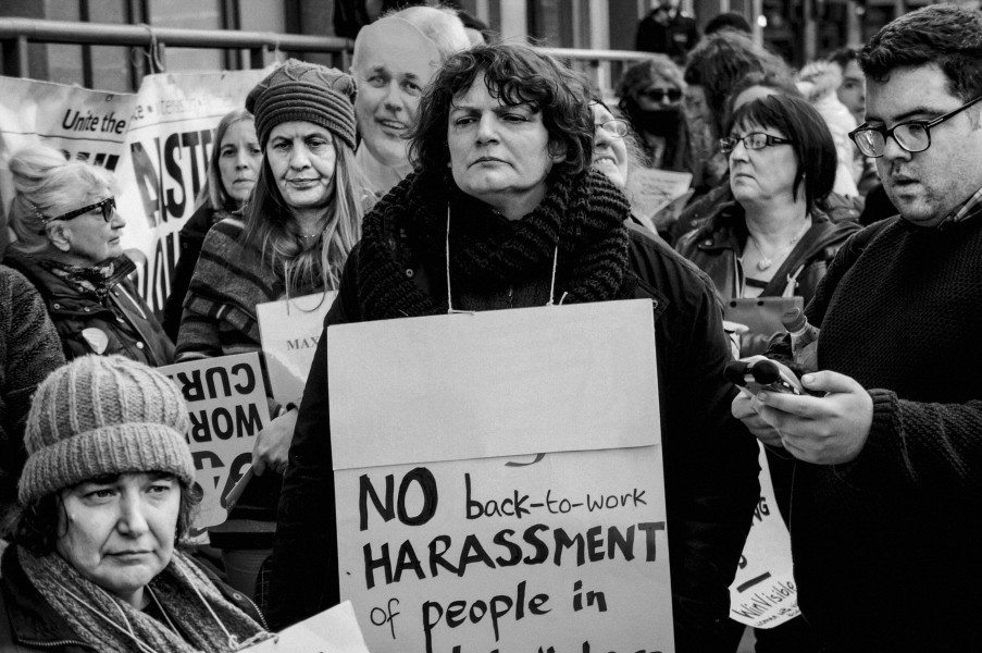 Boycott Workfare, DPAC and Mental Health Resistance Network - 4 March 2016 City Road Surgery, London - Photographs by Christopher John Ball