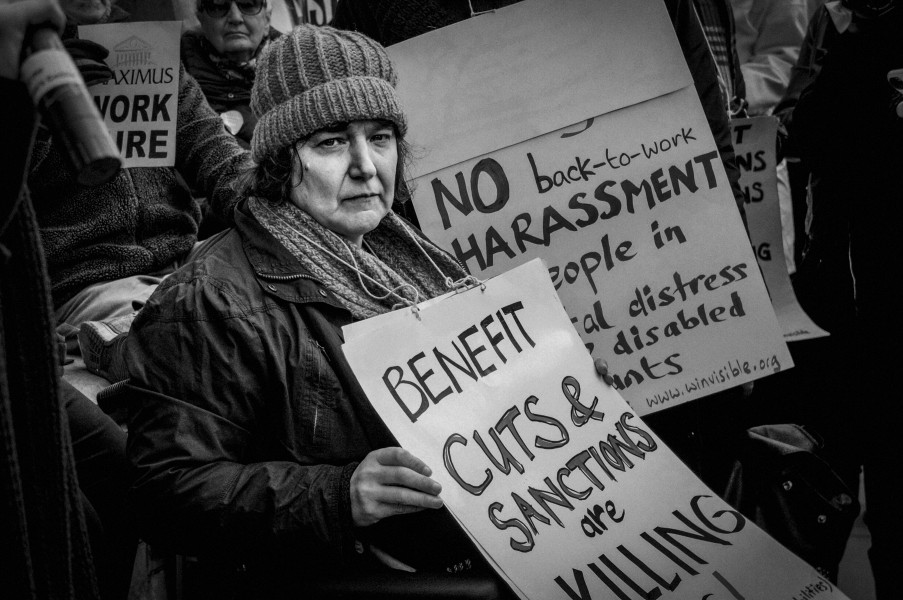 Boycott Workfare, DPAC and Mental Health Resistance Network - 4 March 2016 City Road Surgery, London - Photographs by Christopher John Ball