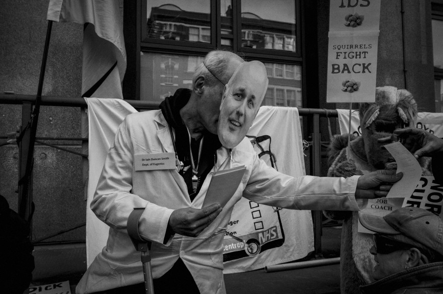 Boycott Workfare, DPAC and Mental Health Resistance Network - 4 March 2016 City Road Surgery, London - Photographs by Christopher John Ball