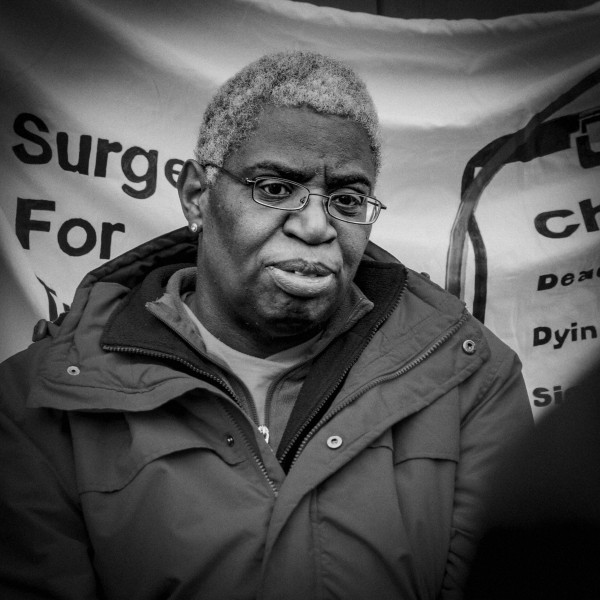 Boycott Workfare, DPAC and Mental Health Resistance Network - 4 March 2016 City Road Surgery, London - Photographs by Christopher John Ball