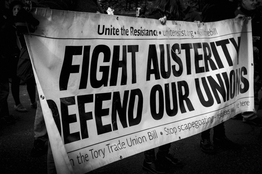 Boycott Workfare, DPAC and Mental Health Resistance Network - 4 March 2016 Road Block, Old Street, London - Photographs by Christopher John Ball