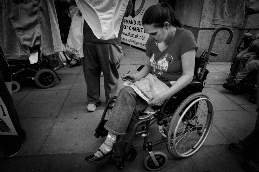 DPAC demonstration outside Department for Work and Pensions, London. 4th September 2013 Photographs by Christopher John Ball DPAC demonstration outside Department for Work and Pensions, London. 4th September 2013 Photographs by Christopher John Ball