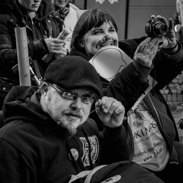 DPAC - Demonstration at Maximus Offices, London 2nd March 2015 Photographs by Christopher John Ball