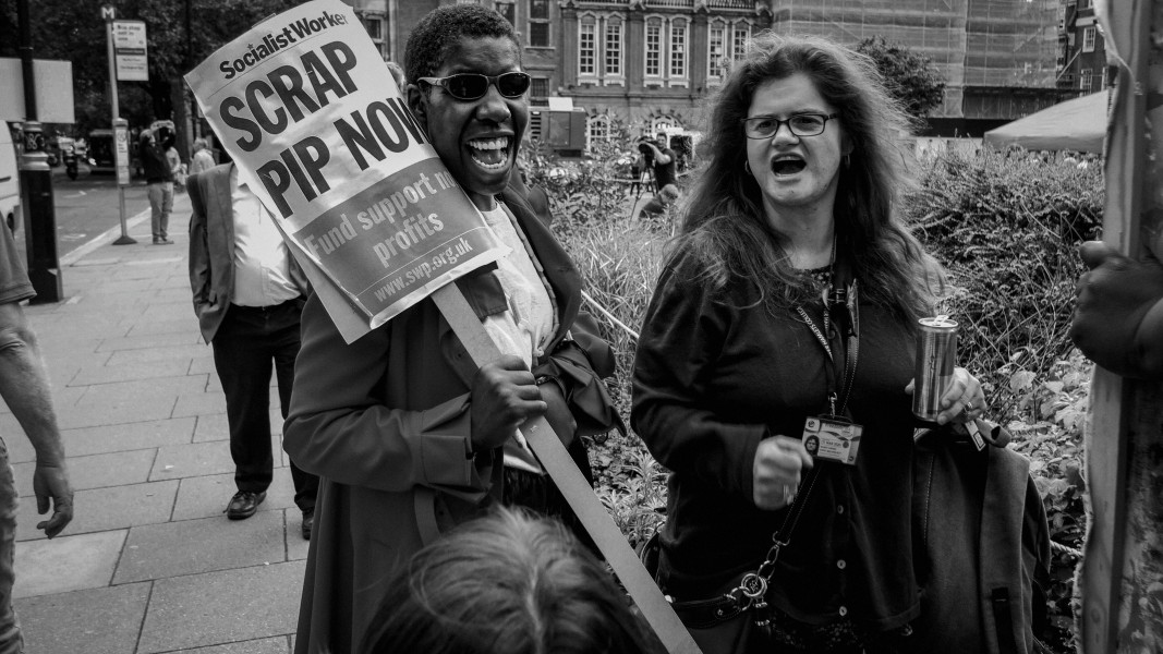 DPAC - PIP Fightback. Day of Action Against PIP. 13th July 2013, London. Part Three - Outside House of Commons, College Green. Photographs by Christopher John Ball DPAC - PIP Fightback. Day of Action Against PIP. 13th July 2013, London. Part Three - Outside House of Commons, College Green. Photographs by Christopher John Ball