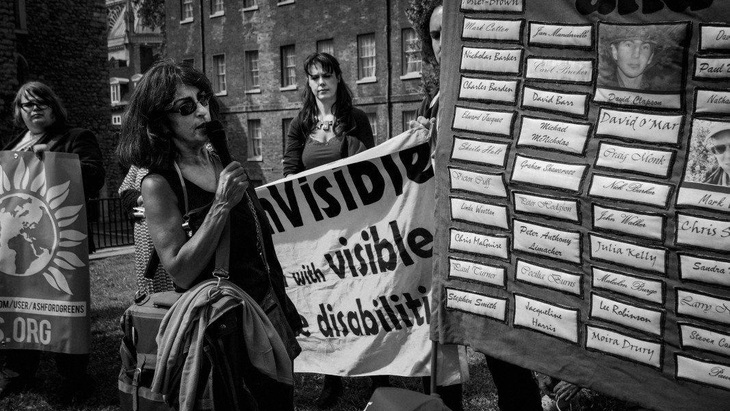 DPAC - PIP Fightback. Day of Action Against PIP. 13th July 2013, London. Part Three - Outside House of Commons, College Green. Photographs by Christopher John Ball