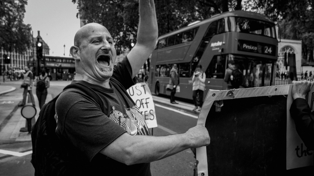 DPAC - PIP Fightback. Day of Action Against PIP. 13th July 2013, London. Part One - March towards DWP Offices. Photographs by Christopher John Ball