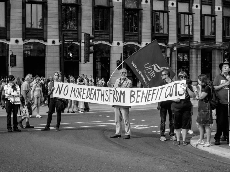 DPAC - Rights Not Games - A Week Of Action - September 4th-10th 2016 Westminster Bridge. the UK became the first country in the world to be investigated by the United Nations for grave and systematic violations of Disabled people’s rights. Photographs by Christopher John Ball - Part Two