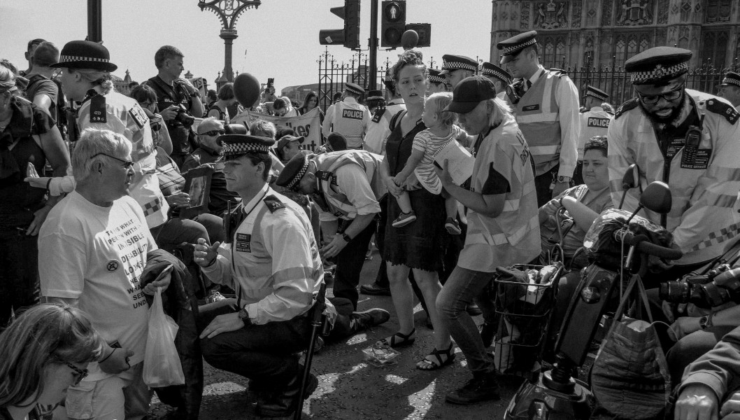 DPAC - Rights Not Games - A Week Of Action - September 4th-10th 2016 Westminster Bridge. the UK became the first country in the world to be investigated by the United Nations for grave and systematic violations of Disabled people’s rights. Photographs by Christopher John Ball - Part Two