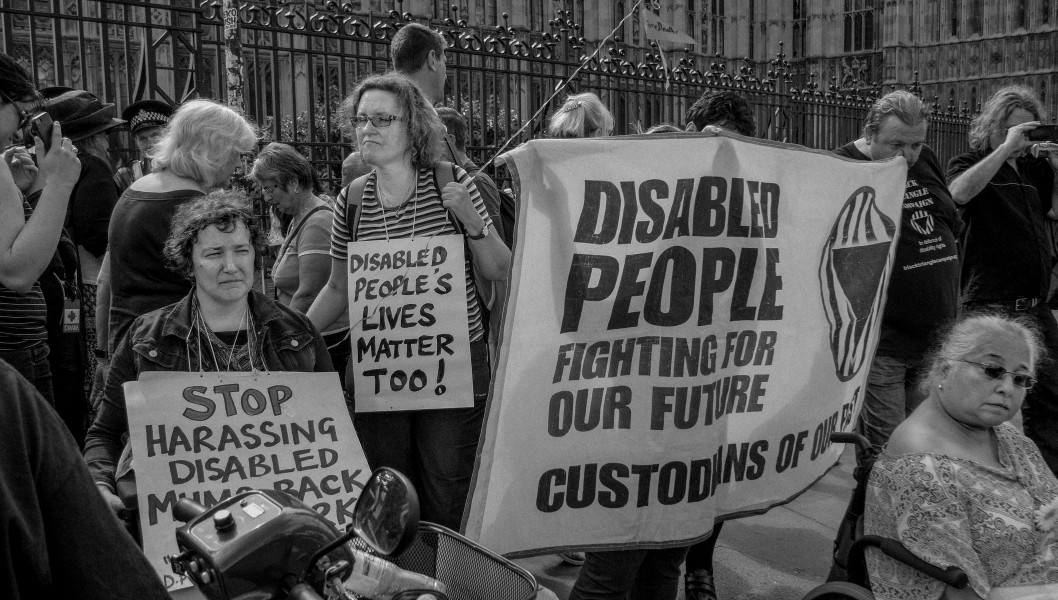 DPAC - Rights Not Games - A Week Of Action - September 4th-10th 2016 Westminster Bridge. the UK became the first country in the world to be investigated by the United Nations for grave and systematic violations of Disabled people’s rights. Photographs by Christopher John Ball - Part Two DPAC - Rights Not Games - A Week Of Action - September 4th-10th 2016 Westminster Bridge. the UK became the first country in the world to be investigated by the United Nations for grave and systematic violations of Disabled people’s rights. Photographs by Christopher John Ball - Part Two