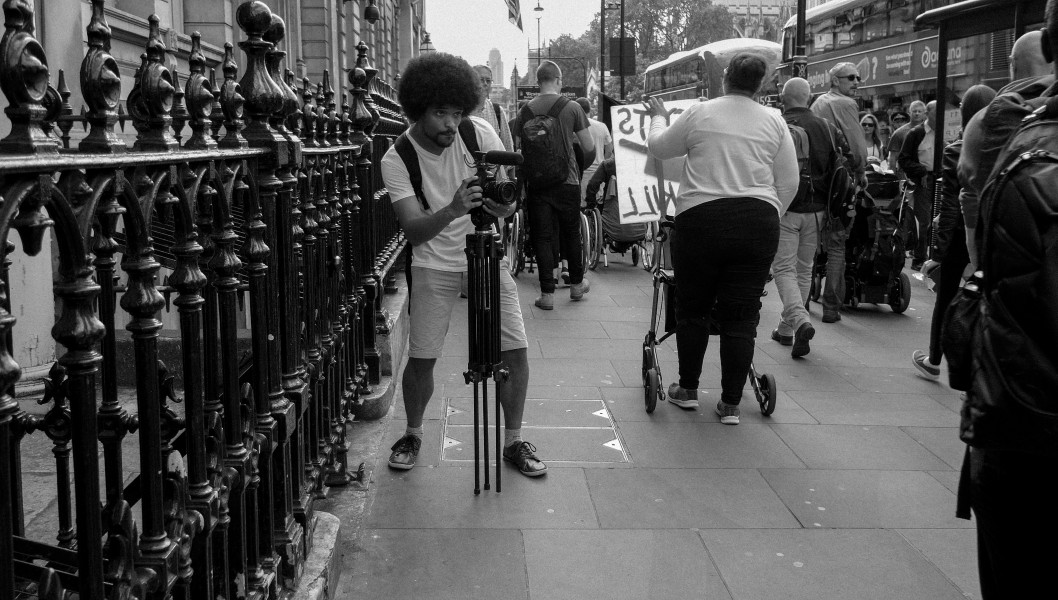 DPAC - Rights Not Games - A Week Of Action - September 4th-10th 2016 Westminster Bridge. the UK became the first country in the world to be investigated by the United Nations for grave and systematic violations of Disabled people’s rights. Photographs by Christopher John Ball