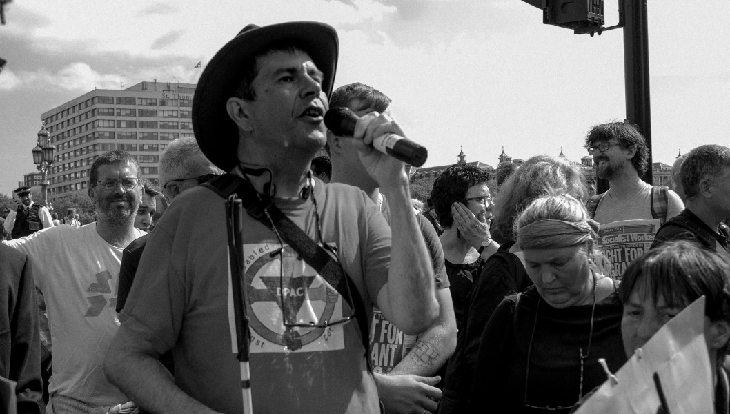 DPAC - Rights Not Games - A Week Of Action - September 4th-10th 2016 Westminster Bridge. the UK became the first country in the world to be investigated by the United Nations for grave and systematic violations of Disabled people’s rights. Photographs by Christopher John Ball - Part Two