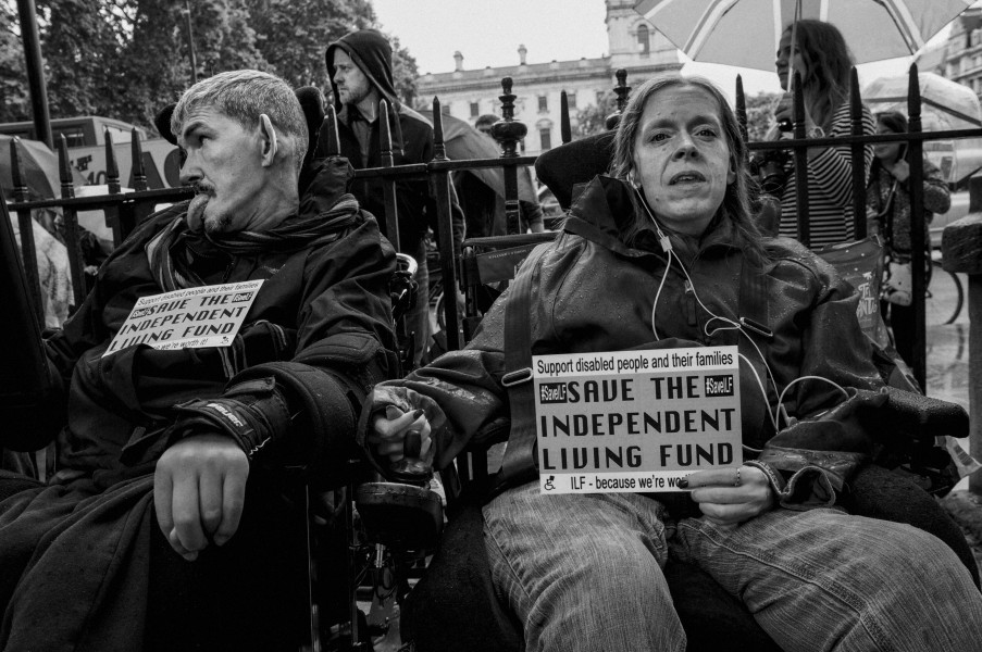 DPAC Save the Independent Living Fund – Westminster Abbey Demo June 28th 2014