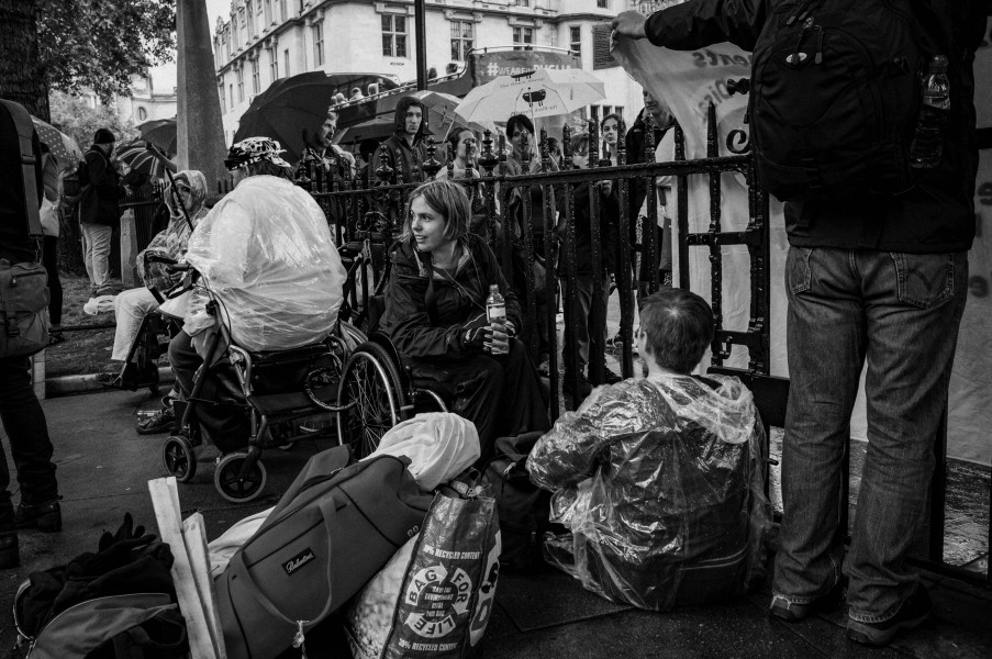 DPAC Save the Independent Living Fund – Westminster Abbey Demo June 28th 2014