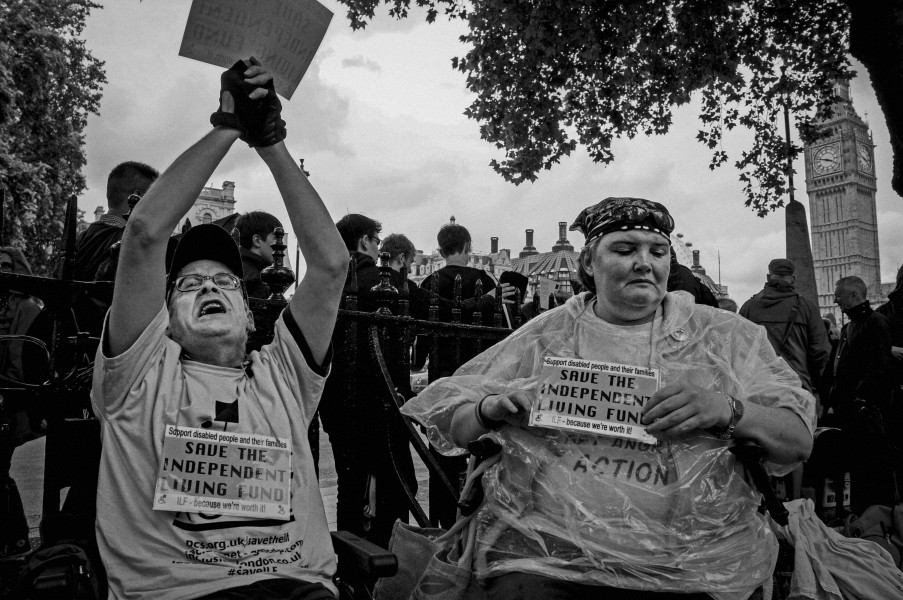 DPAC Save the Independent Living Fund – Westminster Abbey Demo June 28th 2014