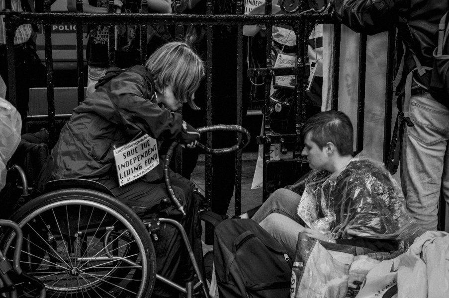 DPAC Save the Independent Living Fund – Westminster Abbey Demo June 28th 2014