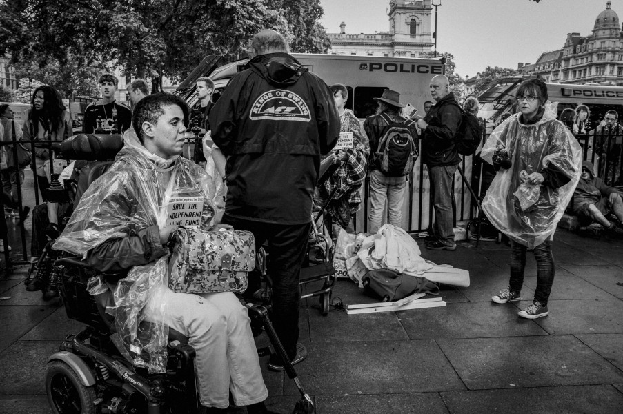 DPAC Save the Independent Living Fund – Westminster Abbey Demo June 28th 2014