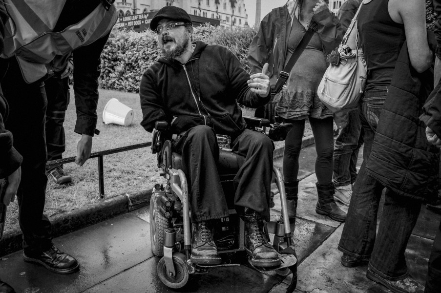 DPAC Save the Independent Living Fund – Westminster Abbey Demo June 28th 2014