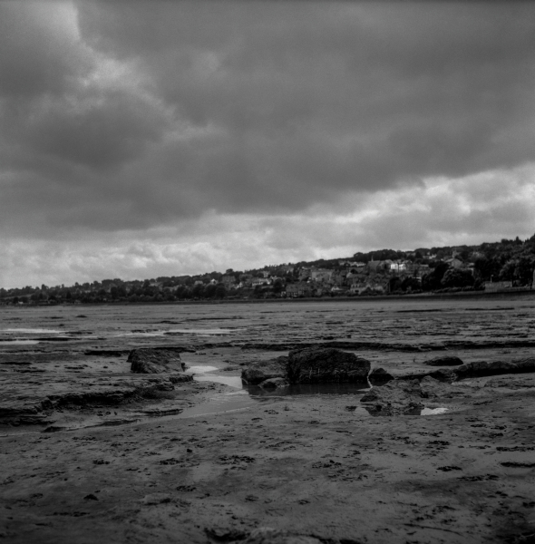 View from Beach, Grange Over Sands 1988 From British Coastal Resorts - Photographic Essay by Christopher John Ball