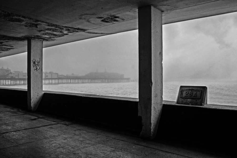 View from walkway to Pier, Hastings 2007 From British Coastal Resorts - Photographic Essay by Christopher John Ball