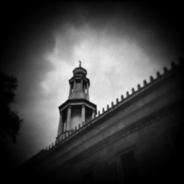 Pin Hole photograph of London Church - 1 by Christopher John Ball