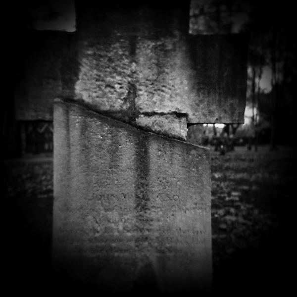 Holga Photograph of St Pancras Graveyard -6  by Christopher John Ball - Photographer & Writer