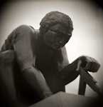 Holga and Diana photographs of London Statues and Monuments by Christopher John Ball - Photographer and Writer